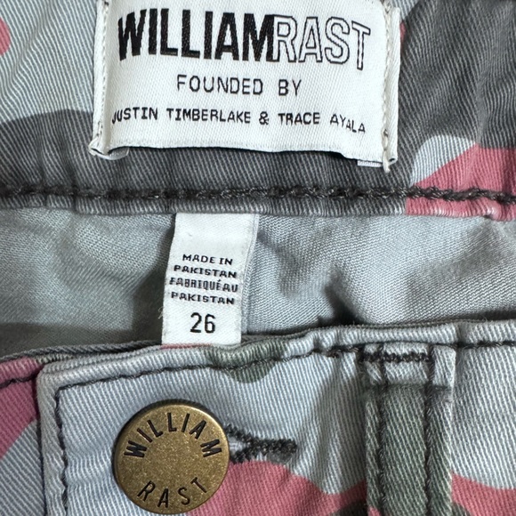 William Rast olive/pink camo Jane skinny 26 - Picture 6 of 6